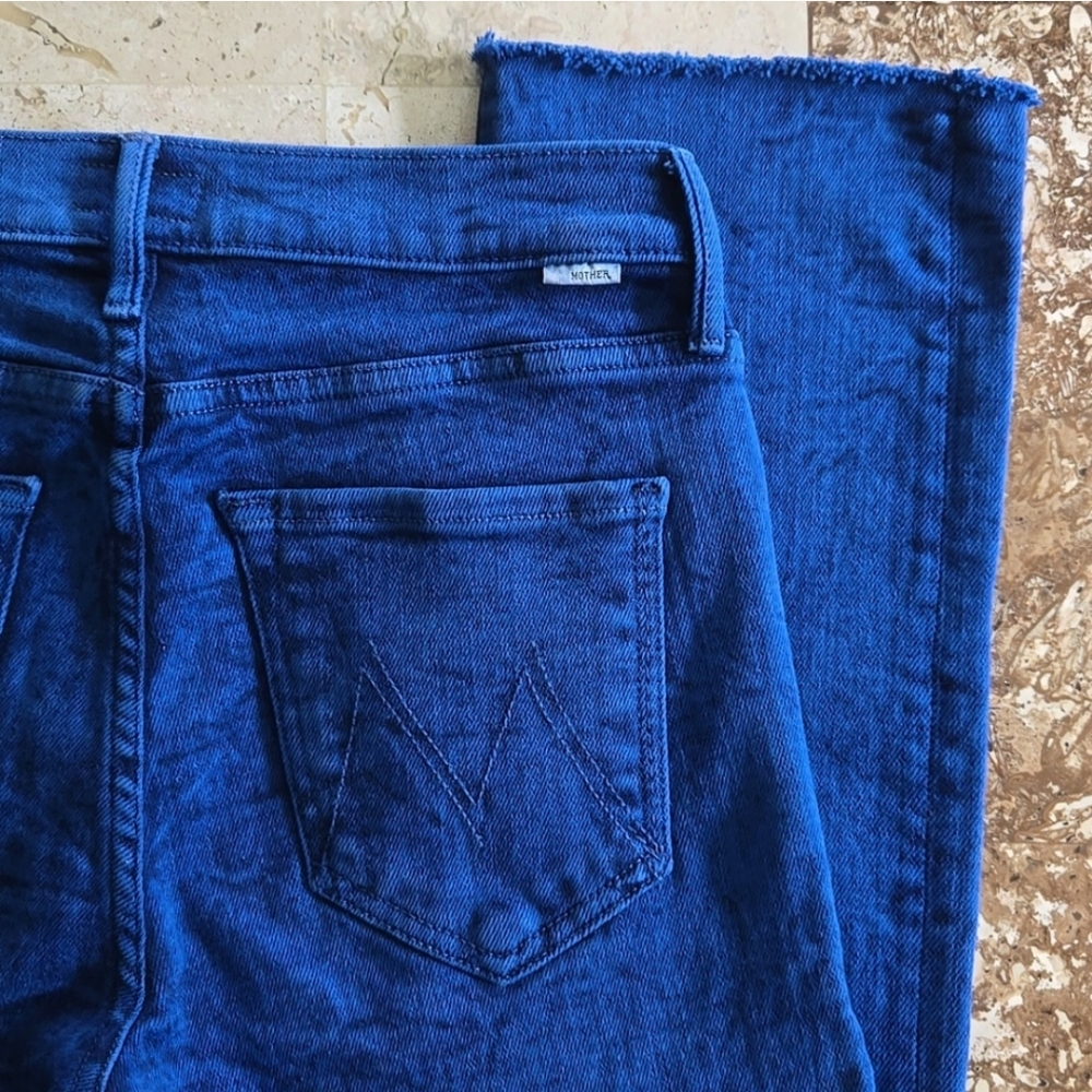 MOTHER The Rascal Ankle Fray Jeans